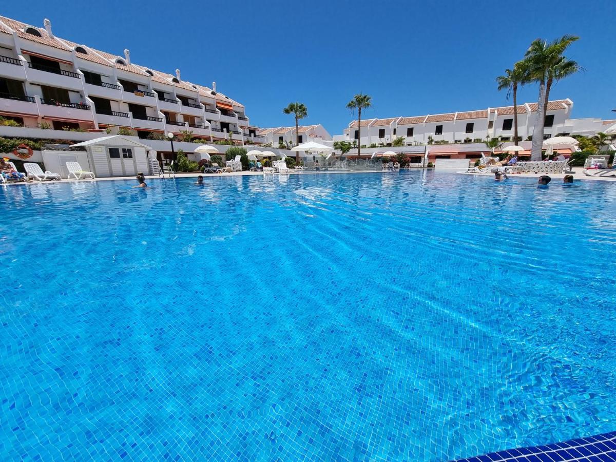 Casa Teide, Ground Floor Apartment Parque Santiago 1, Heated Pool, 100 M To Sea And Beach, Wifi プラヤ・デ・ラス・アメリカス エクステリア 写真