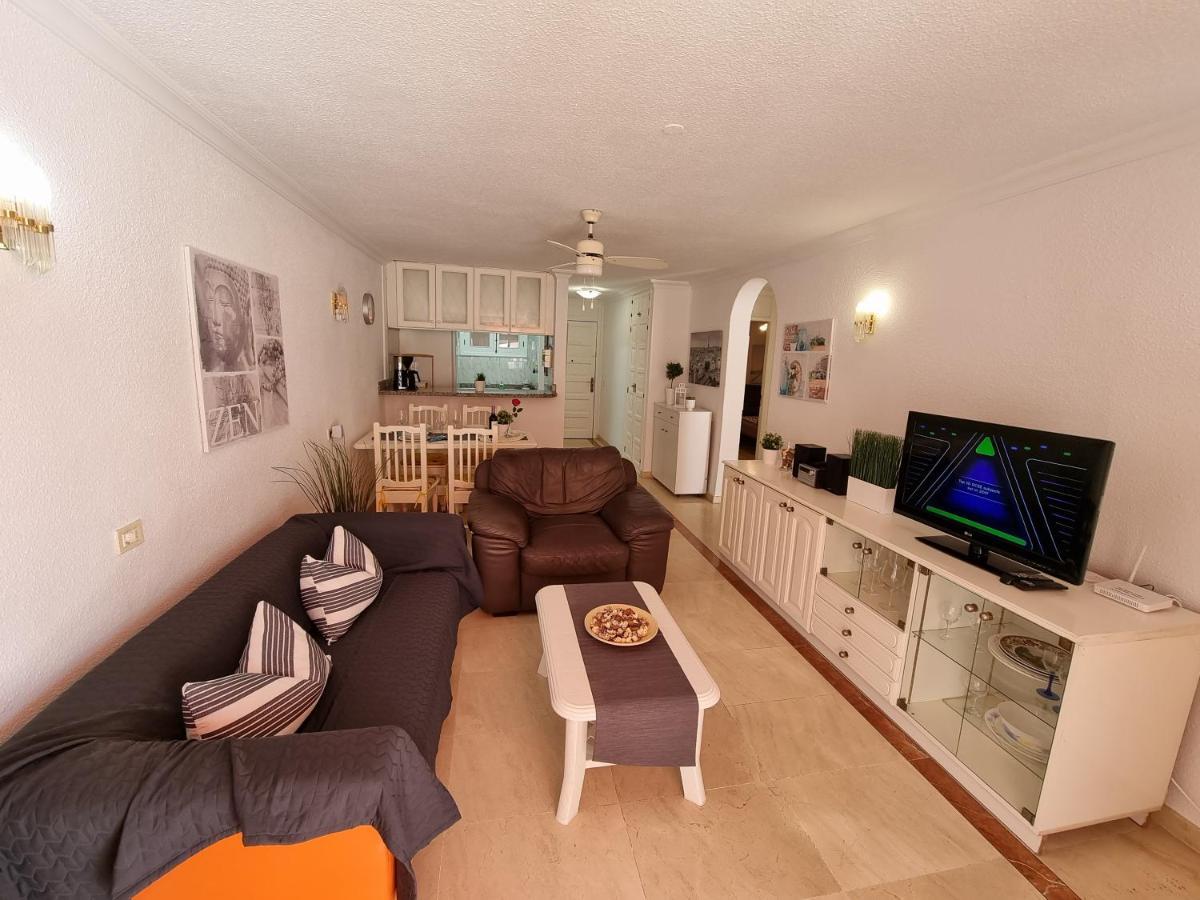 Casa Teide, Ground Floor Apartment Parque Santiago 1, Heated Pool, 100 M To Sea And Beach, Wifi プラヤ・デ・ラス・アメリカス エクステリア 写真