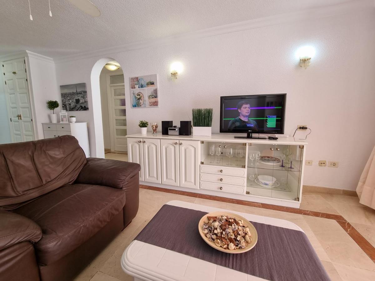 Casa Teide, Ground Floor Apartment Parque Santiago 1, Heated Pool, 100 M To Sea And Beach, Wifi プラヤ・デ・ラス・アメリカス エクステリア 写真