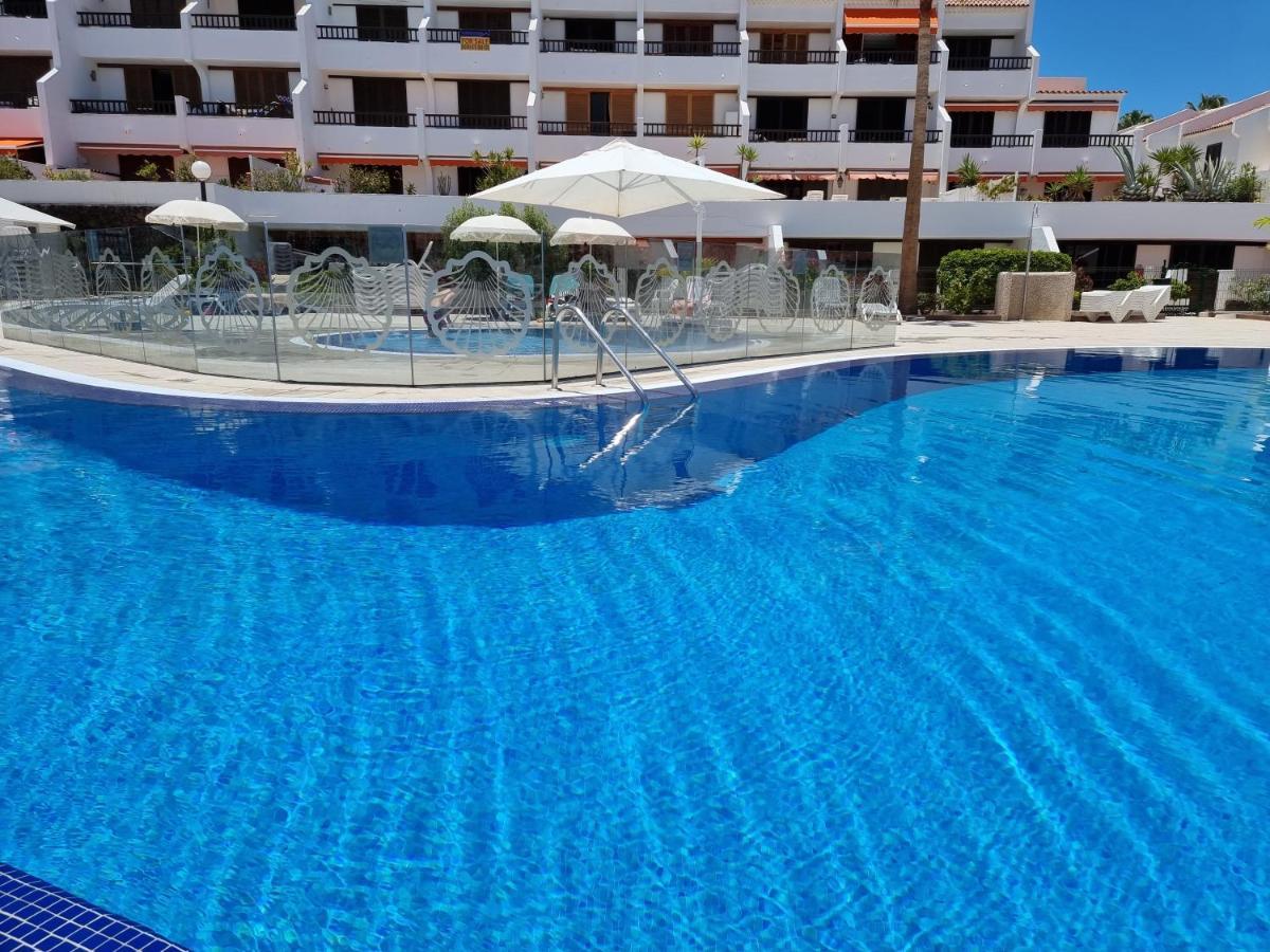 Casa Teide, Ground Floor Apartment Parque Santiago 1, Heated Pool, 100 M To Sea And Beach, Wifi プラヤ・デ・ラス・アメリカス エクステリア 写真