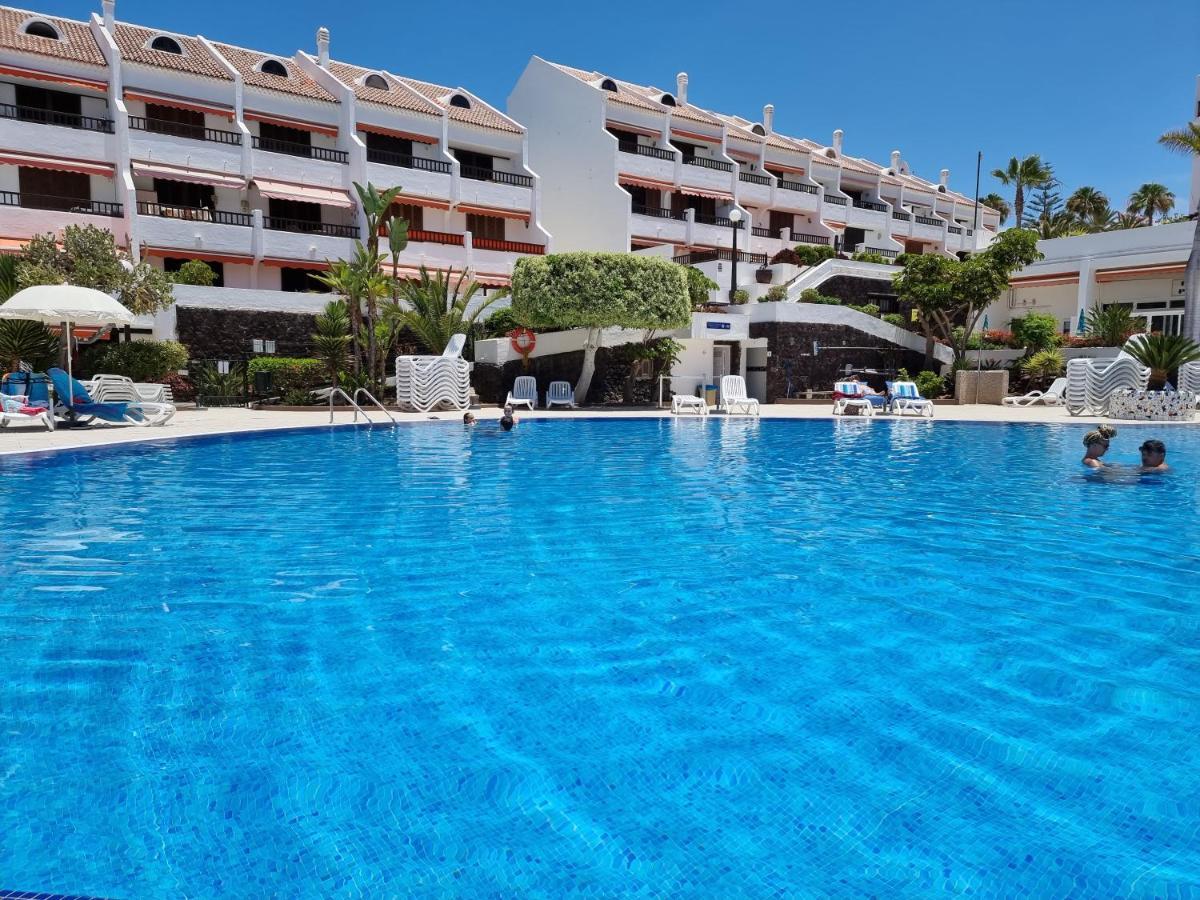 Casa Teide, Ground Floor Apartment Parque Santiago 1, Heated Pool, 100 M To Sea And Beach, Wifi プラヤ・デ・ラス・アメリカス エクステリア 写真