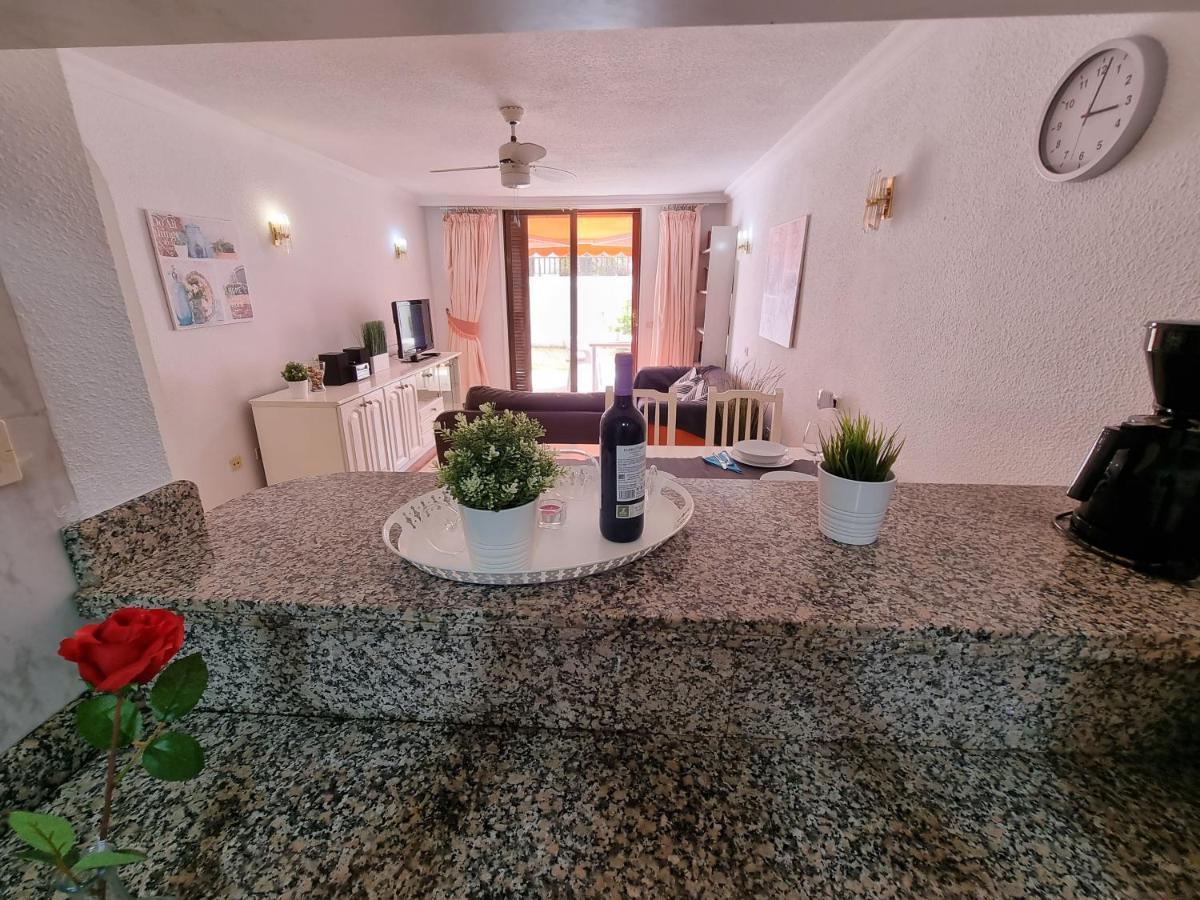 Casa Teide, Ground Floor Apartment Parque Santiago 1, Heated Pool, 100 M To Sea And Beach, Wifi プラヤ・デ・ラス・アメリカス エクステリア 写真