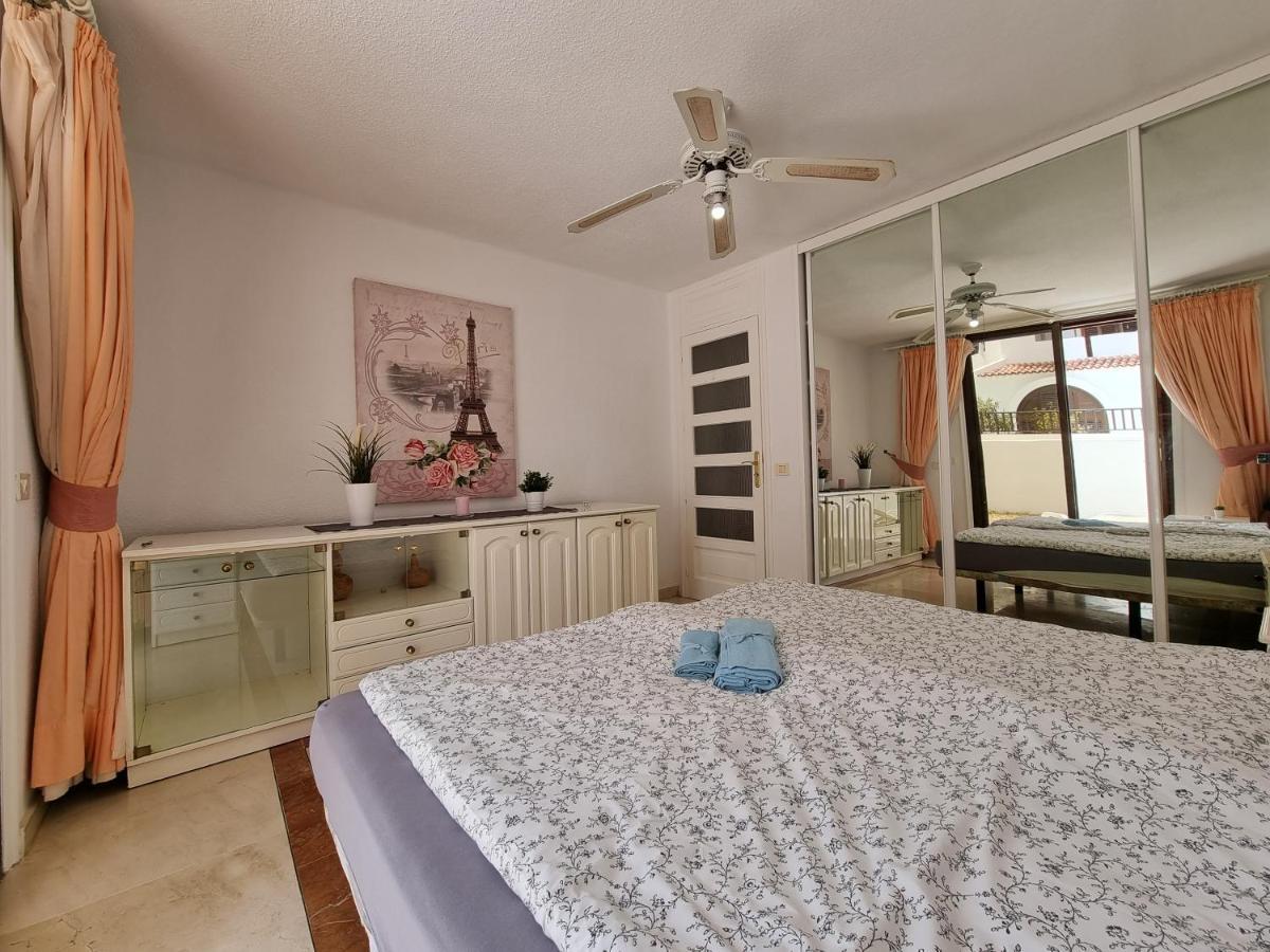 Casa Teide, Ground Floor Apartment Parque Santiago 1, Heated Pool, 100 M To Sea And Beach, Wifi プラヤ・デ・ラス・アメリカス エクステリア 写真