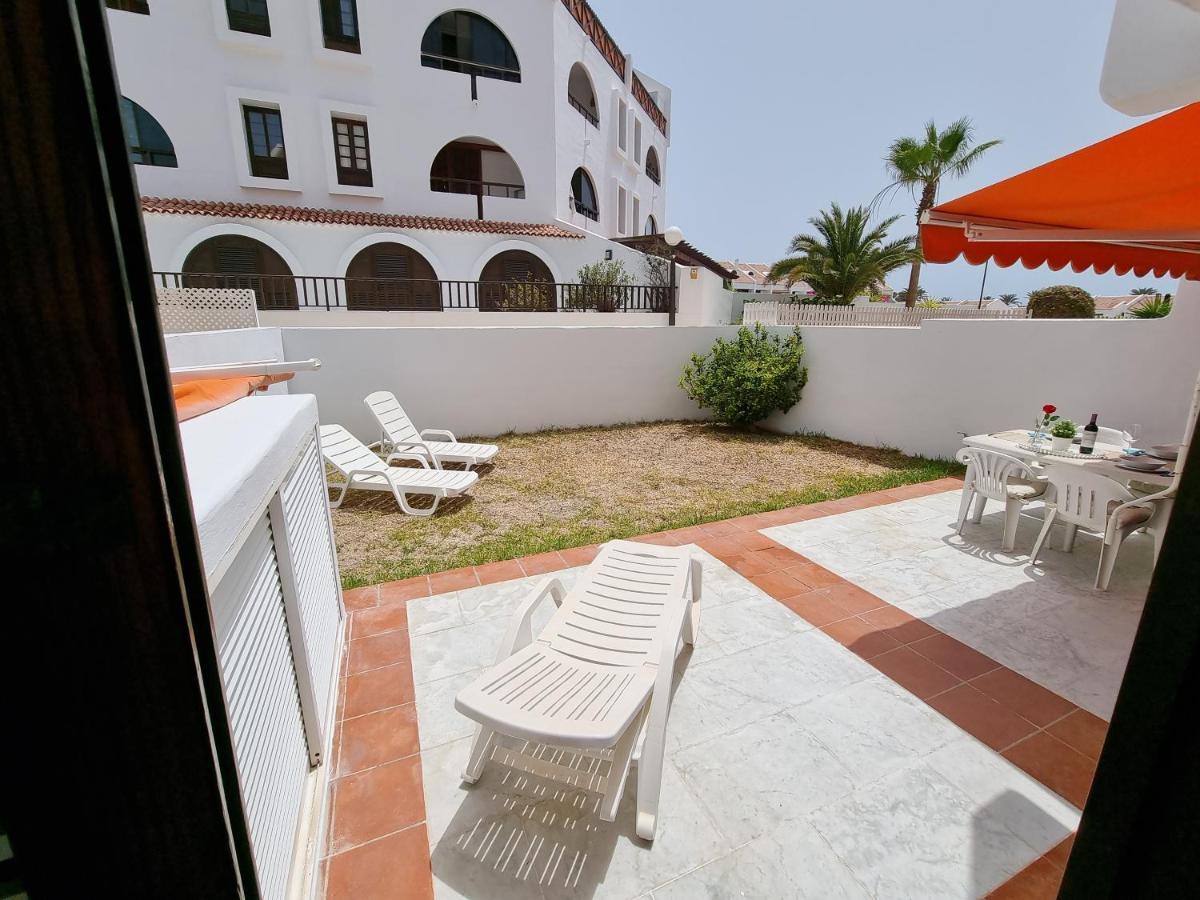 Casa Teide, Ground Floor Apartment Parque Santiago 1, Heated Pool, 100 M To Sea And Beach, Wifi プラヤ・デ・ラス・アメリカス エクステリア 写真