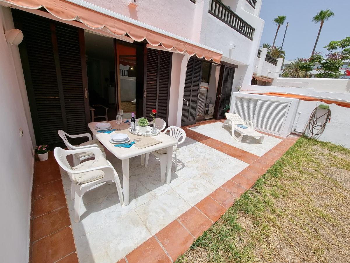 Casa Teide, Ground Floor Apartment Parque Santiago 1, Heated Pool, 100 M To Sea And Beach, Wifi プラヤ・デ・ラス・アメリカス エクステリア 写真