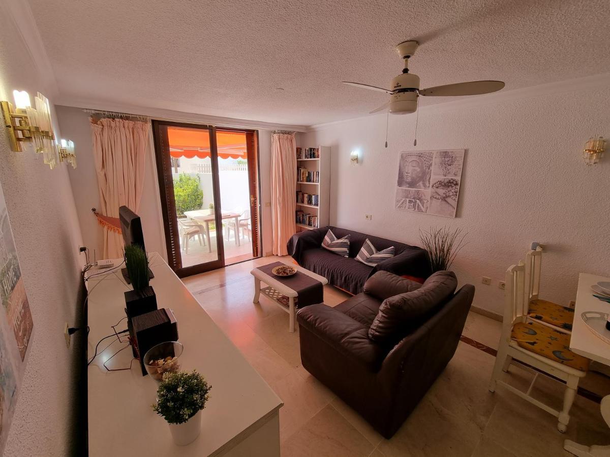 Casa Teide, Ground Floor Apartment Parque Santiago 1, Heated Pool, 100 M To Sea And Beach, Wifi プラヤ・デ・ラス・アメリカス エクステリア 写真